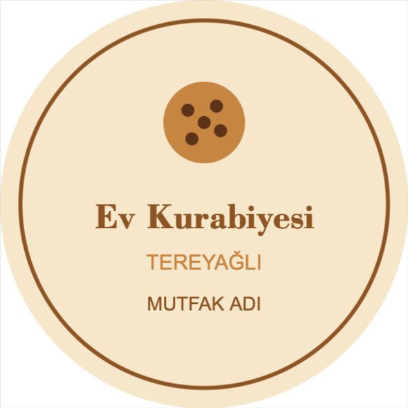 Kurabiye Etiketi