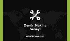 Kartvizit - Sanayi 1 Arka