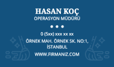 Kartvizit - Hizmet 1 &Ouml;n