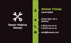 Kartvizit - Sanayi 1