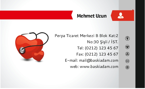 Sağlık Sektörü Kartviziti