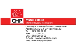 CHP Kurumsal Kartvizit