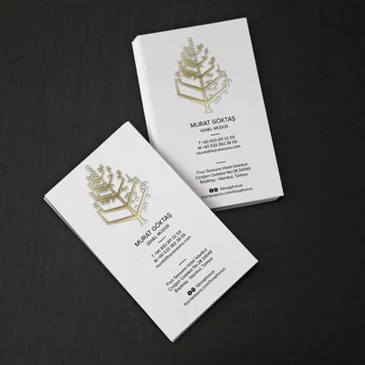 Gilded Business Card