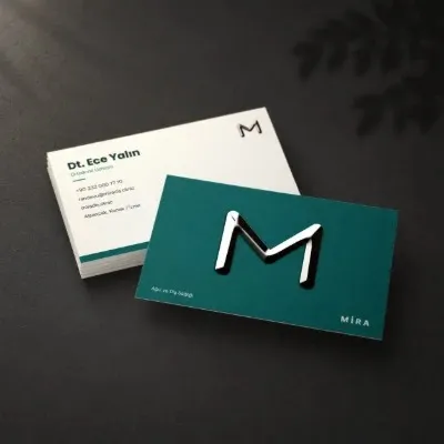 Lacquered Business Card
