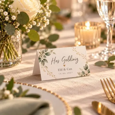 Table Card Printing (Wedding, Engagement, Table Numbers)