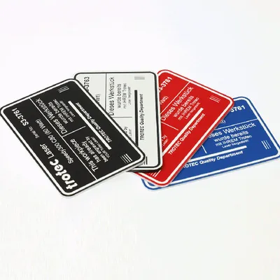 Plaque Laser Marking