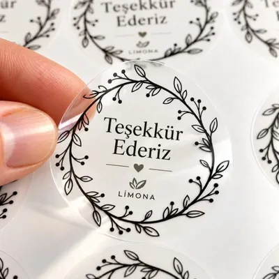 Clear Label / Sticker
