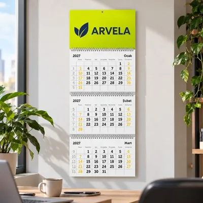 2027 Gemici Wall Calendar (3 Spirals)