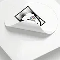 White Opaque PP Label