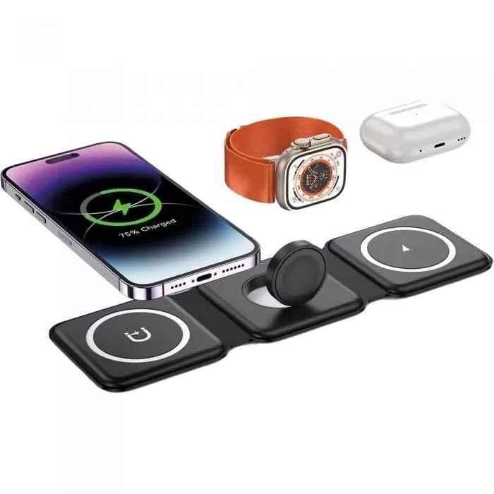 3in1 Wireless Şarj İstasyonu