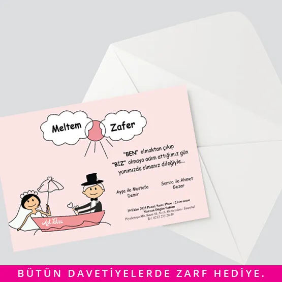 Acil Düğün Davetiyesi