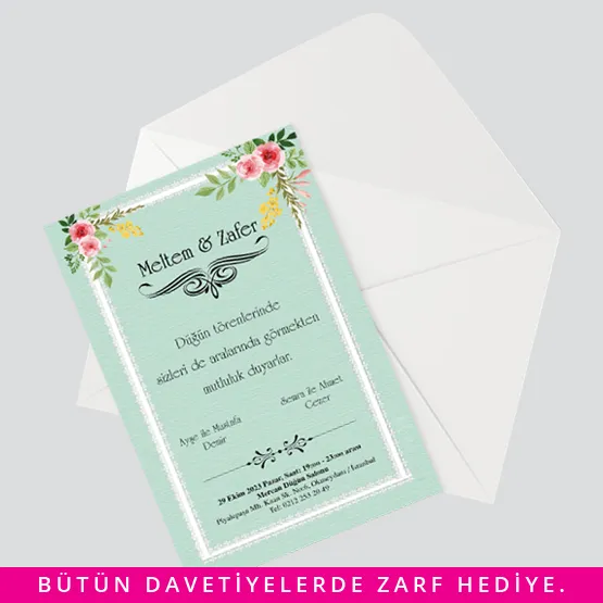 Acil Düğün Davetiyesi