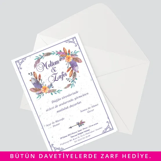 Acil Düğün Davetiyesi