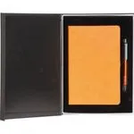 Deri Kutulu Defter ve Kalem Seti 13x21