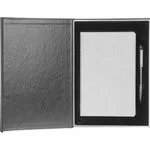 Deri Kutulu Defter ve Kalem Seti 13x21