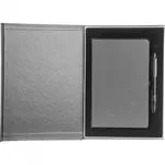 Deri Kutulu Defter ve Kalem Seti 13x21