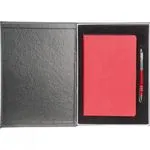 Deri Kutulu Defter ve Kalem Seti 13x21