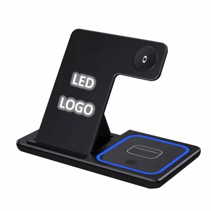 Işıklı Logolu Wireless Şarj İstasyonu