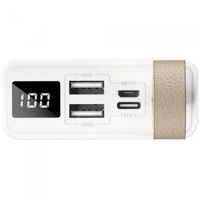 LCD Göstergeli Powerbank 20000 mAh