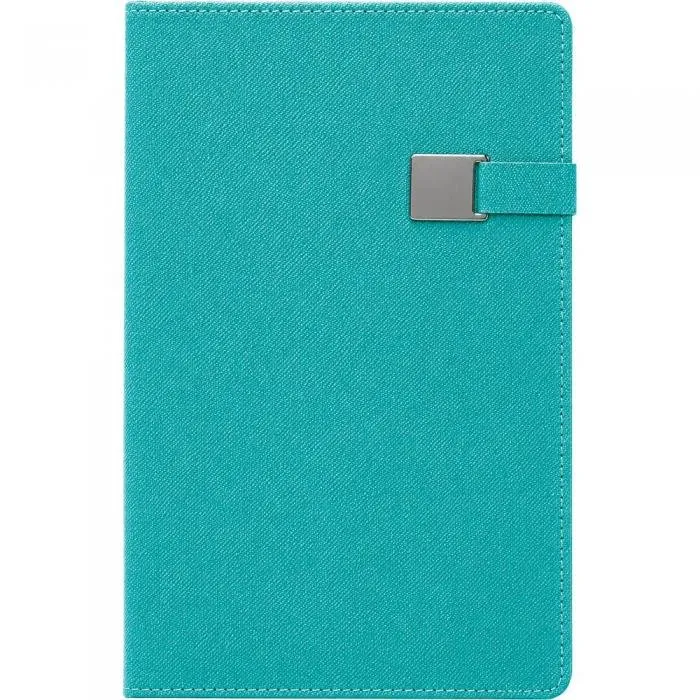 Metal Tokalı Tarihsiz Defter 13x21 - 224 Sayfa