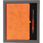 Termo Deri Defter ve Metal Kalem Seti
