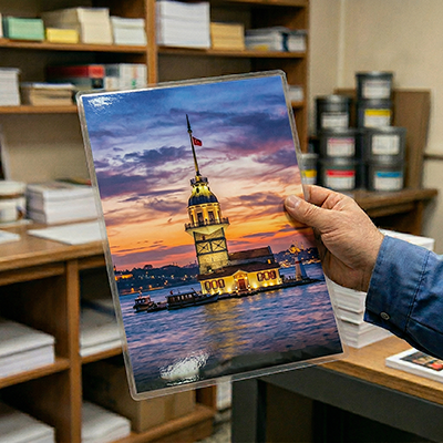 PVC Kaplama Renkli Çıktı