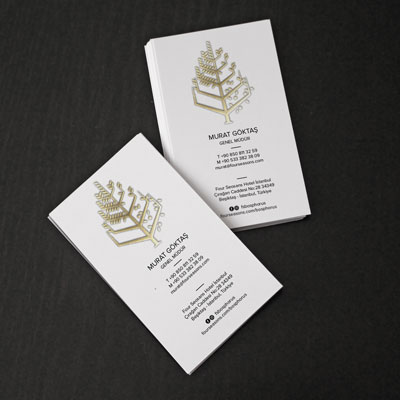 Gilded Business Card