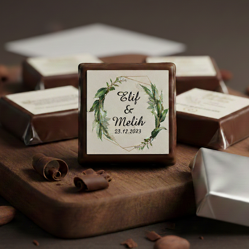 Madlen Çikolata Etiketi