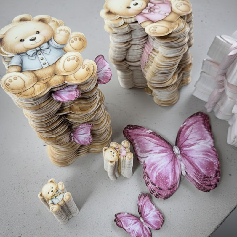 Özel Kesim Figürlü Kartlar