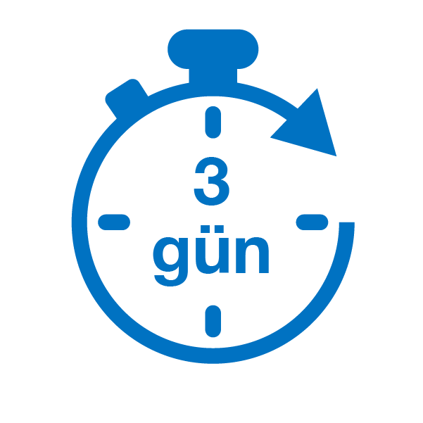 3 İş Gününde Kargoda veya Kuryede