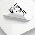 Opak PP Etiket