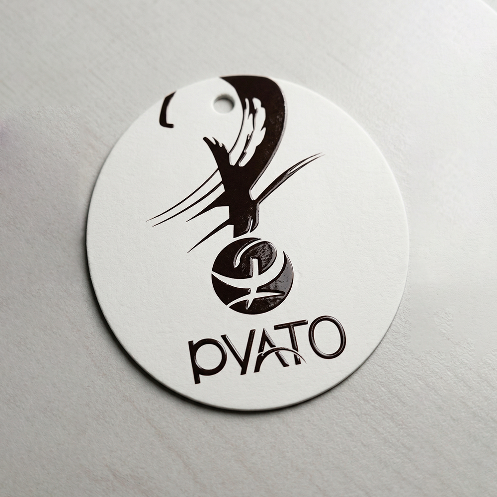 Kabartma Laklı Ürün Etiketi 3