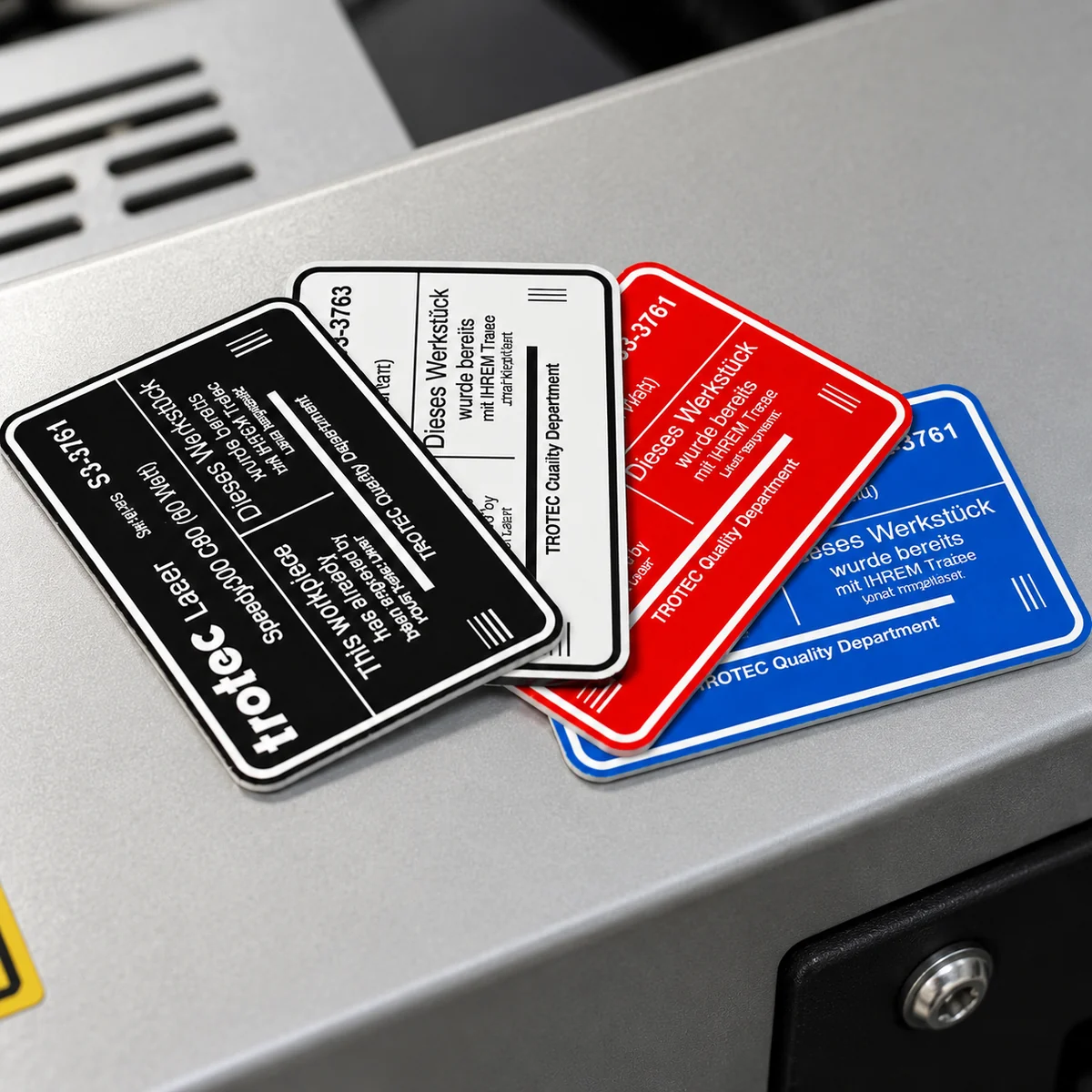 Plaque Laser Marking 1