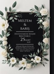 Düğün davetiyesi