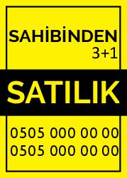 Satılık / Kiralık İlan Baskısı