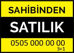 Satılık gayrimenkul ilan baskısı