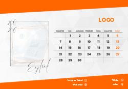 2026 Masaüstü Takvim Tasarımı