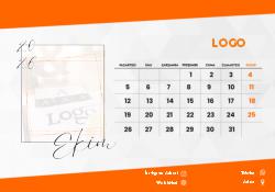 2026 Masaüstü Takvim Tasarımı