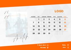 2026 Masaüstü Takvim Tasarımı