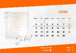 2026 Masaüstü Takvim Tasarımı