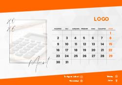 2026 Masaüstü Takvim Tasarımı