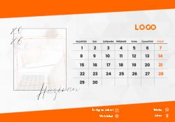 2026 Masaüstü Takvim Tasarımı