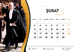 2026 Masaüstü Takvim Tasarımı