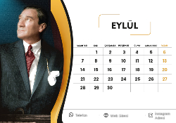 2026 Masaüstü Takvim Tasarımı