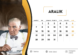 2026 Masaüstü Takvim Tasarımı