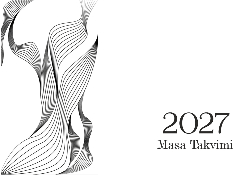 2026 Masaüstü Takvim Tasarımı