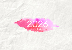 2026 Masaüstü Takvim Tasarımı