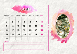 2026 Masaüstü Takvim Tasarımı