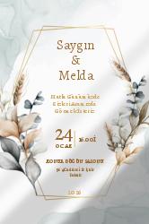 düğün davetiyesi