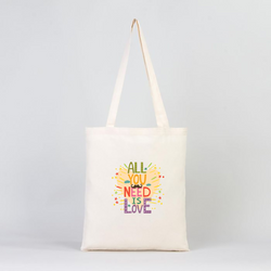 Kişiye Özel Baskılı Ham Bez Çanta